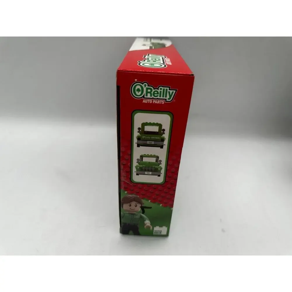 O'Reilly Auto Parts Vintage Brick Set Pickup Truck Nova Compatible With Legos